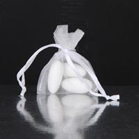 SACCHETTO ORGANZA CM.7,5 X10 PZ.10 BIANCO