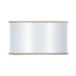 NASTRO DOPPIO RASO IMPORT MM. 40 MT.25 WHITE