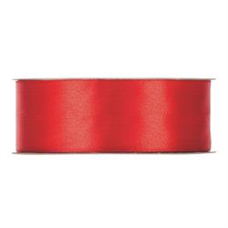 NASTRO DOPPIO RASO IMPORT MM. 25 MT.50 ROSSO