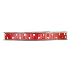 NASTRO TESSUTO POIS     MM.25 MT.20 ROSSO