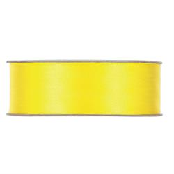 NASTRO DOPPIO RASO IMPORT MM. 25 MT.50 GIALLO