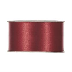 NASTRO DOPPIO RASO IMPORT MM. 40 MT.25 BORDEAUX