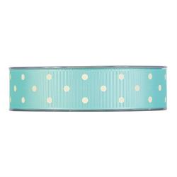 NASTRO TESSUTO POIS     MM.25 MT.20 TIFFANY
