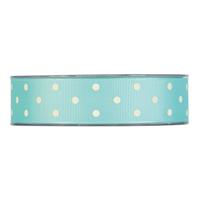 NASTRO TESSUTO POIS     MM.25 MT.20 TIFFANY