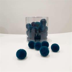 PONPON VELVET CM.2  PZ. 48 TURCHESE