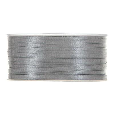 NASTRO DOPPIO RASO IMPORT MM. 3 MT.100 GREY