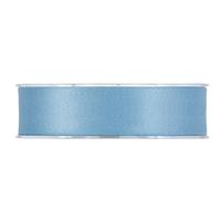 NASTRO SATIN DOUBLE MM. 25X15MT. SKY BLUE
