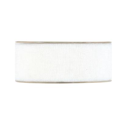 NASTRO GARZA MM.40X25MT. WHITE