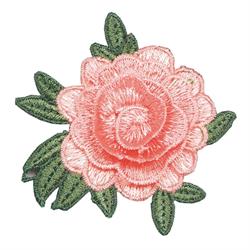 ROSE TESSUTO CON SPILLA MM.45 PZ.6 PINK