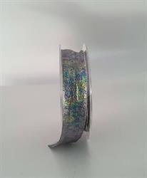 NASTRO CANGIANTE  MM.25 MT.15 SILVER COLOR