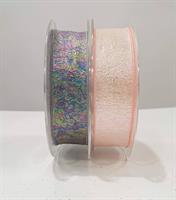 NASTRO CANGIANTE  MM.25 MT.15 SILVER COLOR