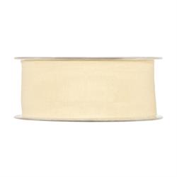 NASTRO ORGANZA LOVELY MM.40 MT.20 CREAM