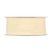 NASTRO ORGANZA LOVELY MM.40 MT.20 CREAM