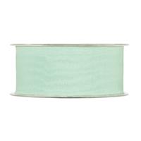 NASTRO ORGANZA LOVELY MM.40 MT.20 LIGHT TIFFANY