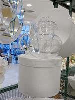 SCATOLA TONDA WHITE D.27,5 H.18