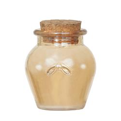 VASETTO VETRO AMBRA TAPPO SUGHERO D.5 H.6,5 ML.30