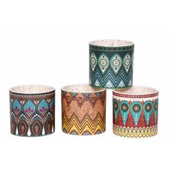 VASETTO CERAMICA D.10 H.10 4 ASSORTITI