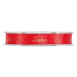 NASTRO STAMPA LAUREA MM.12 MT.25 RED GOLD