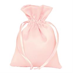 SACCHETTO MATT SATIN CM.12X17 PINK