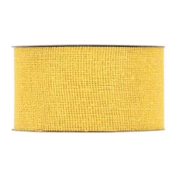 NASTRO IUTA COTTON MT.20 CM.7,5 YELLOW