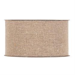 NASTRO IUTA COTTON MT.20 CM.7,5 NATURAL