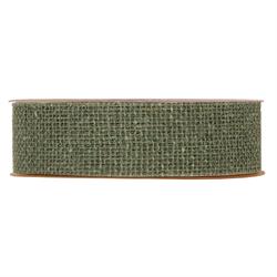 NASTRO IUTA COTTON MT.20 CM.4,5 GREEN OLIVE