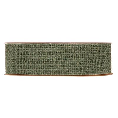 NASTRO IUTA COTTON MT.20 CM.4,5 GREEN OLIVE