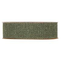 NASTRO IUTA COTTON MT.20 CM.4,5 GREEN OLIVE