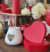 SCATOLA CUORE RED PZ.2  CM.24/21