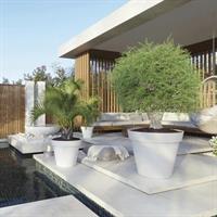 VASO ROTONDO EASY D.100 H.88 BIANCO LT.410