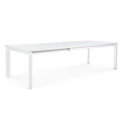 TAVOLO KONNOR CM.200/300X110 BIANCO