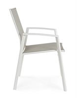 SEDIA CRUISE C.BRACIOLI ALL.VERNICIATO+TEXTILENE