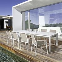 TAVOLO KONNOR CM.200/300X110 TORTORA