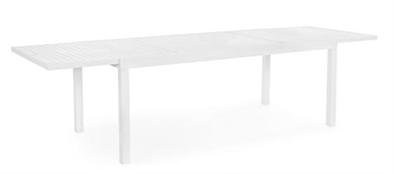TAVOLO AGIL CM.200/300X100 BIANCO ALLUMINIO