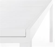 TAVOLO AGIL CM.200/300X100 BIANCO ALLUMINIO