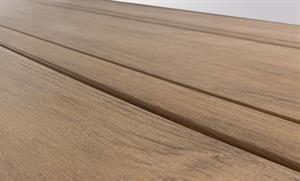 TAVOLO ELIAS 198X100 DOGATO EFFETTO LEGNO ANTRACITE