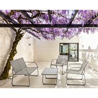 SET DIVANO AXTEN GRIGIO PZ.4