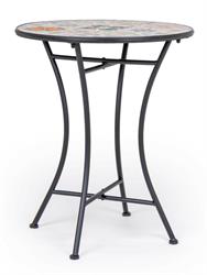 TAVOLO METALLO PALOMA D.60 MAIOLICHE