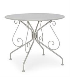 TAVOLO METALLO ETIENNE  D.70 GRIGIO