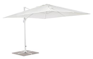 OMBRELLONE SBALZO ROMA D.300 BASE GIREV. ALL.BIANCO