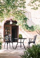 TAVOLO VICTORIA ALL. D.110 PRESSOFUSO VERN. ANTRACITE