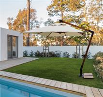 OMBRELLONE BRACCIO CAPUA 3X3 ECRU