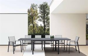 TAVOLO ALL. ALLUNGABILE PELAGIUS 135X90-270 ANTRACITE