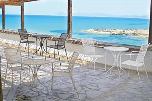 SEDIA CON BRACCIOLI JODIE VERNICIATO GRIGIO