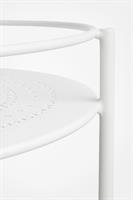 CARRELLO METALLO PORTABOTTIGLIE BURTON BIANCO