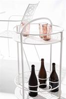 CARRELLO METALLO PORTABOTTIGLIE BURTON BORDEAUX