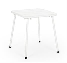 TAVOLINO MARLYN 40X40 BIANCO