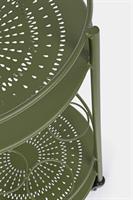 CARRELLO METALLO PORTABOTTIGLIE BURTON VERDE