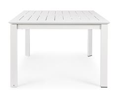 TAVOLO KONNOR QUADRATO  CM.160X110X160 BIANCO