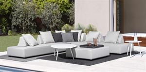 TAVOLINO RIDLEY BIANCO  CM.120X75 OUTDOOR